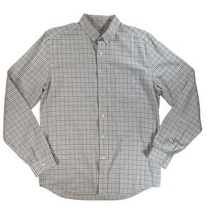 Ami Alexandre Mattiussi Men's Button Down Shirt Size 41 Blue Check Cotton